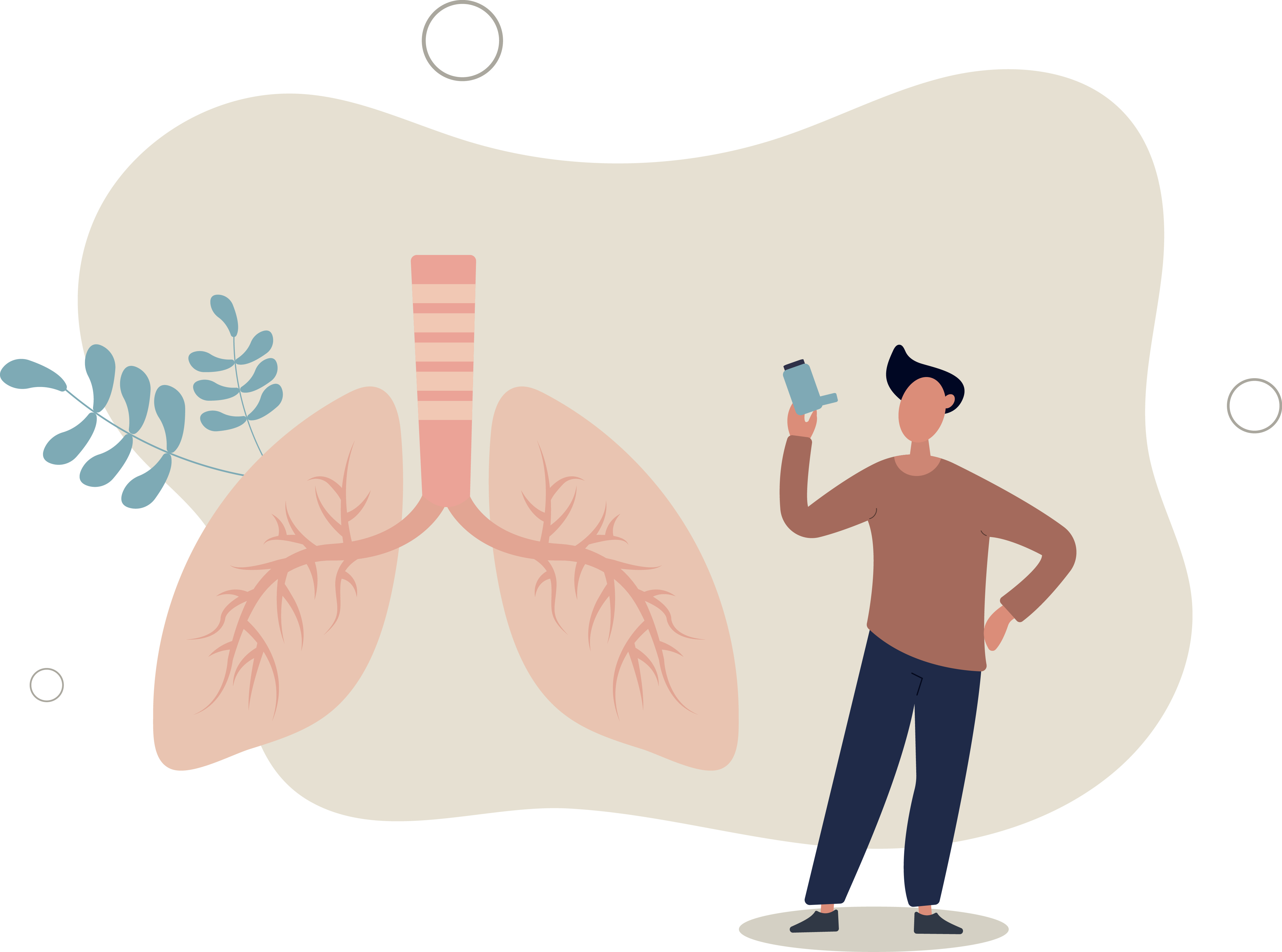 Cinq fonctions du système respiratoire